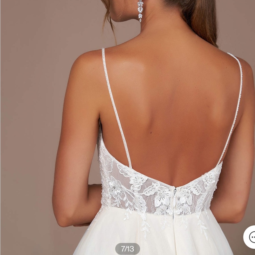 Azazie Tatiana NWT wedding dress - Picture 7 of 13
